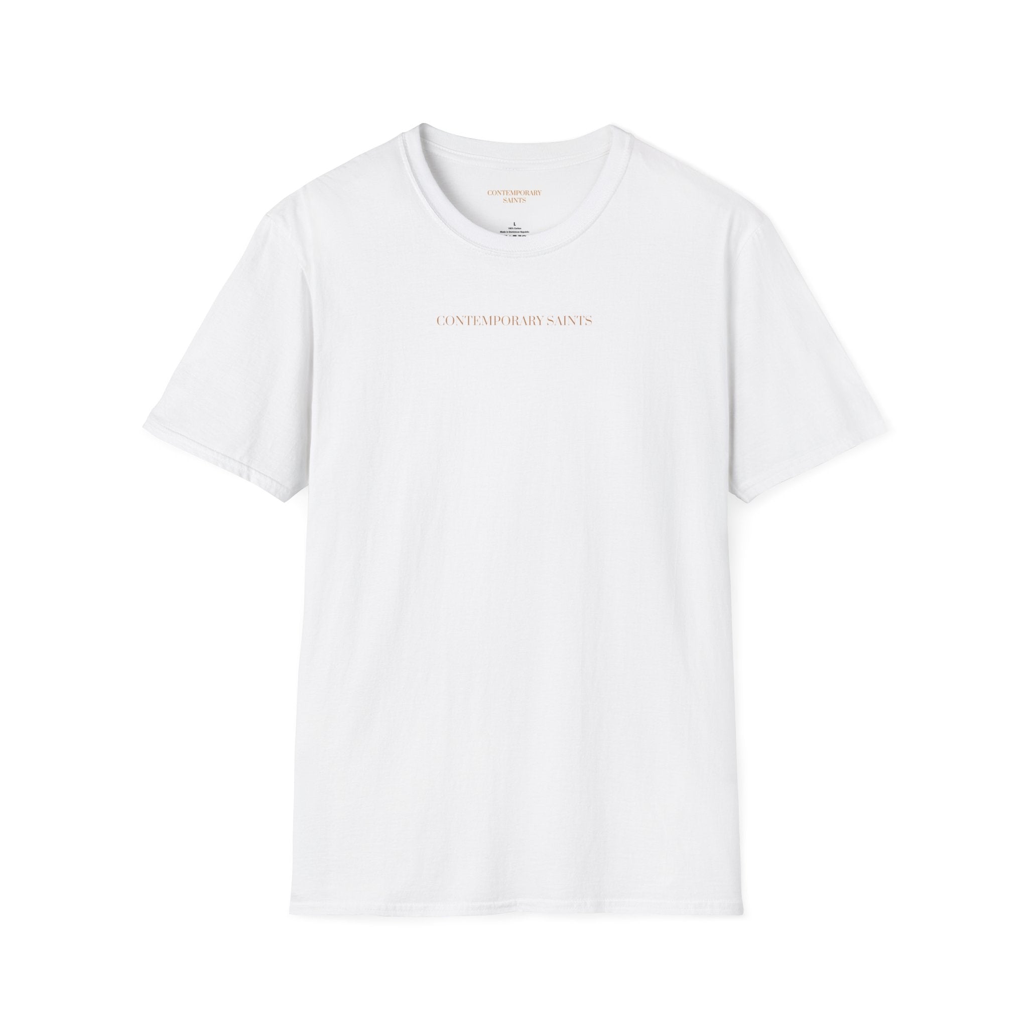 Camiseta minimalista de los Santos Contemporáneos