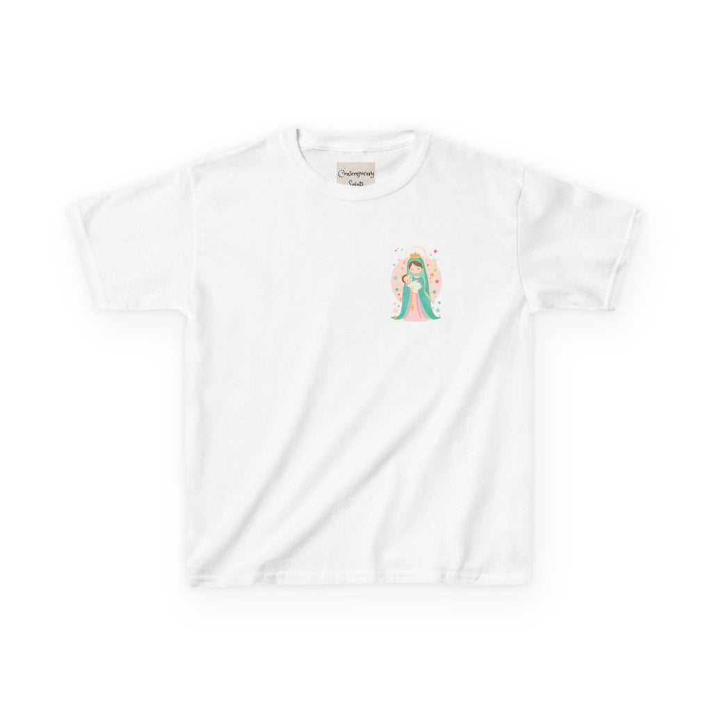 Virgen de Guadalupe Small Illustration Children’s Shirt