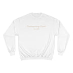Champion Sweatshirt with Contemporary Saints Logo