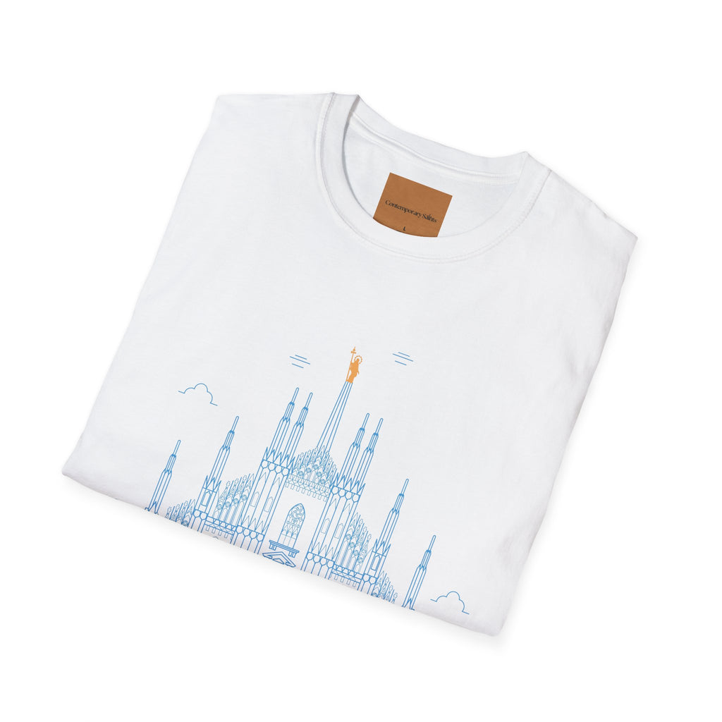 Camiseta con diseño de La Madonnina de Milán