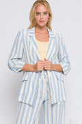 Blazer de rayas