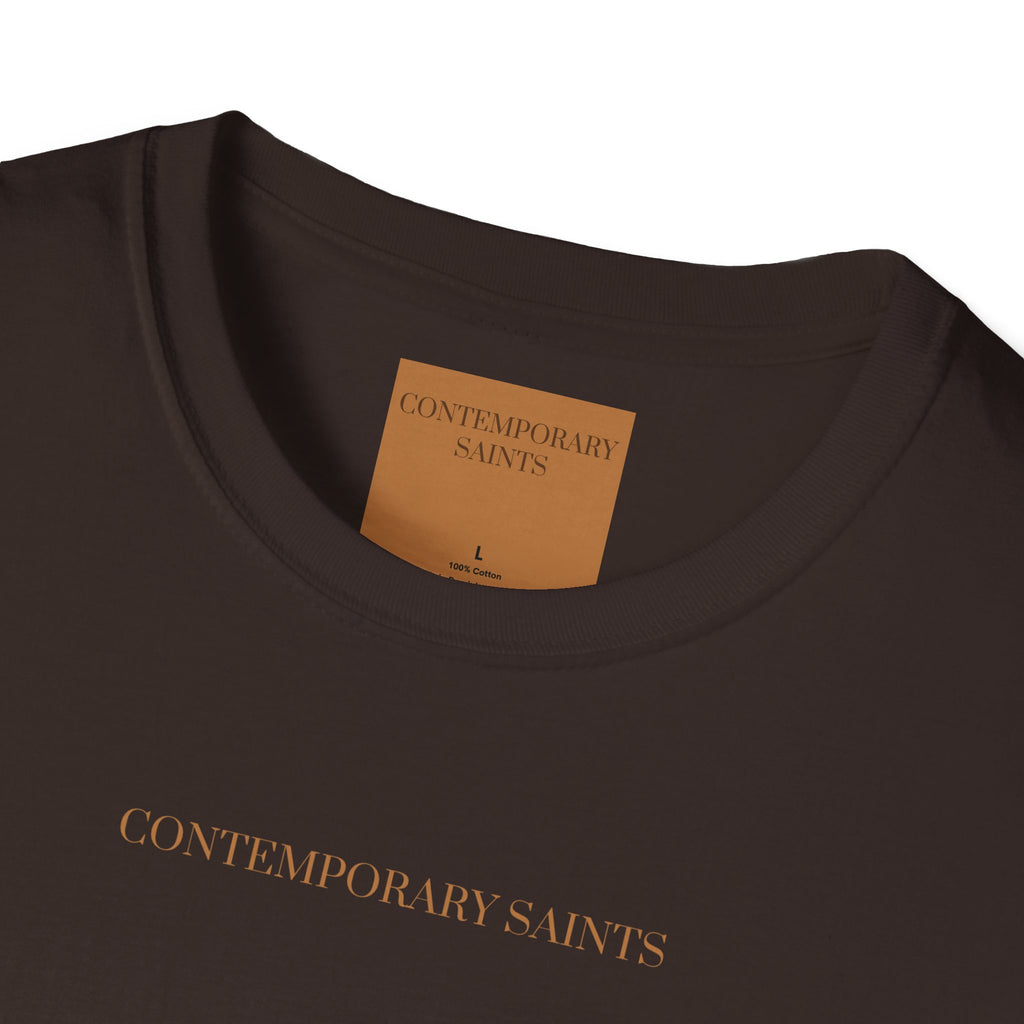 Camiseta minimalista de los Santos Contemporáneos
