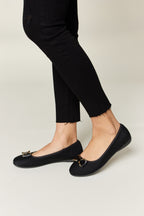 Mocasines planos con hebilla metálica Forever Link