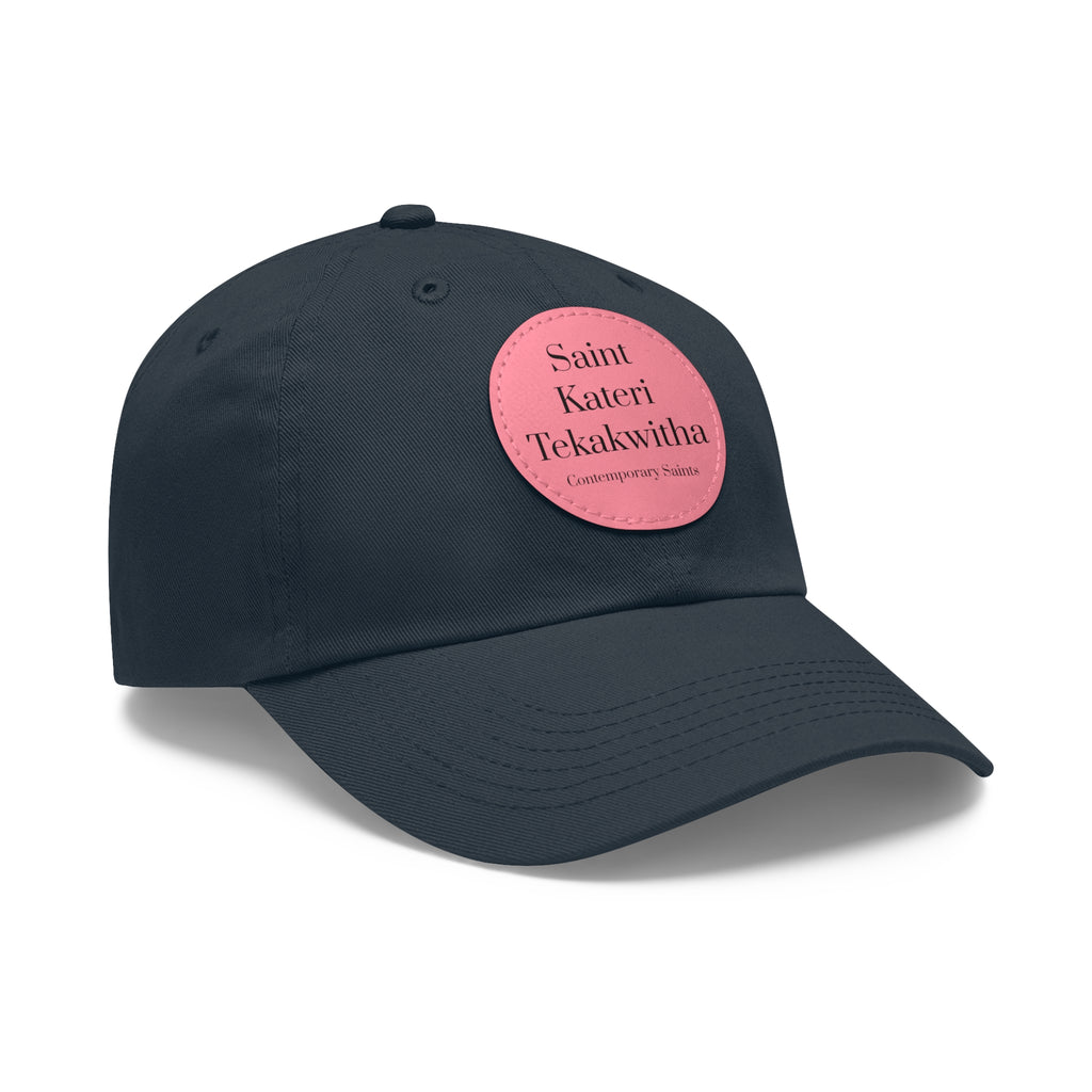 Sombrero con parche de cuero de Saint Kateri