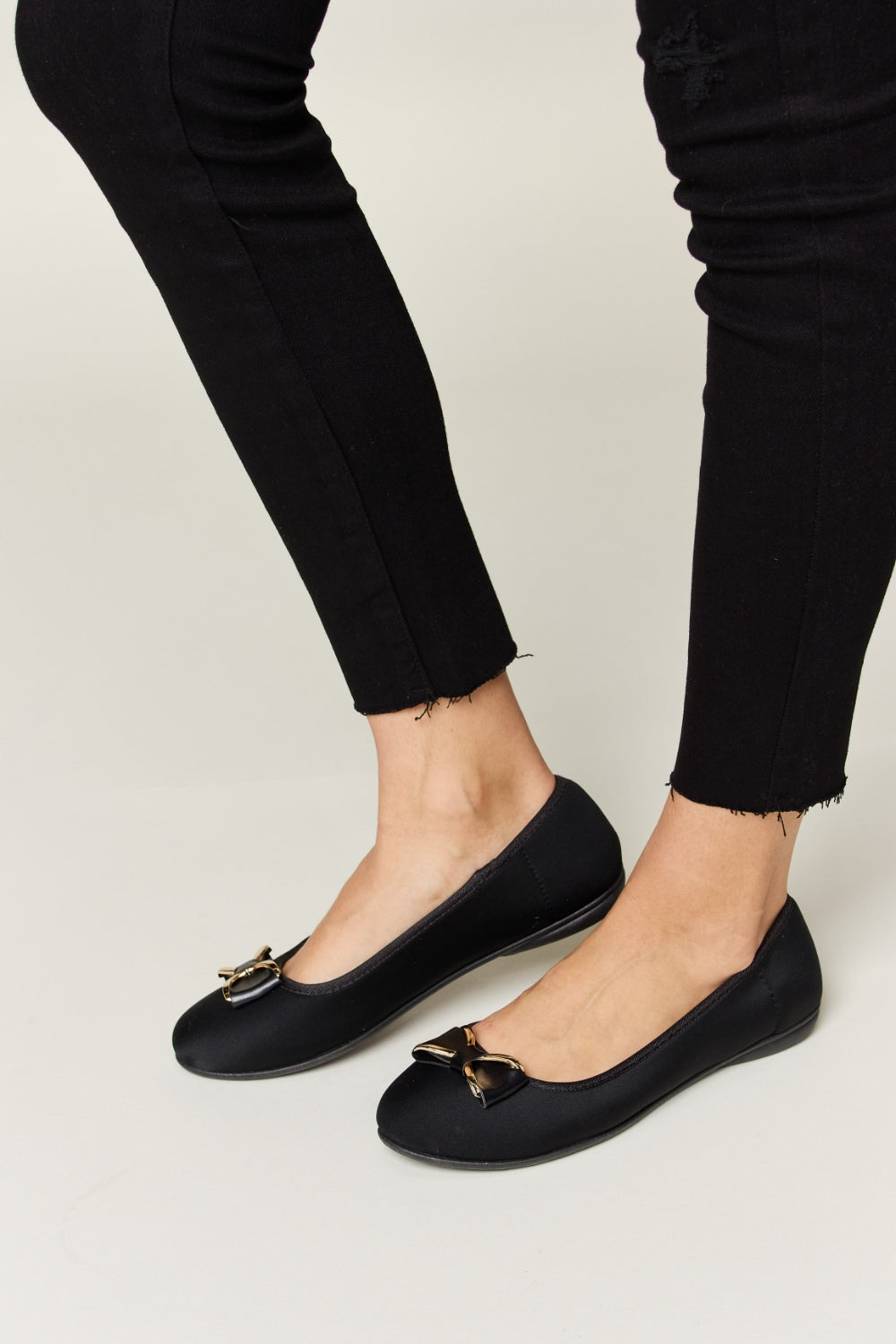Mocasines planos con hebilla metálica Forever Link