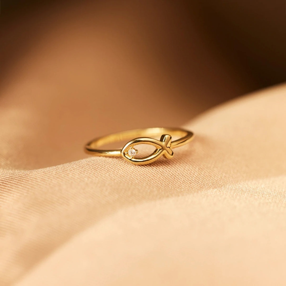 Christianity Fish Ring