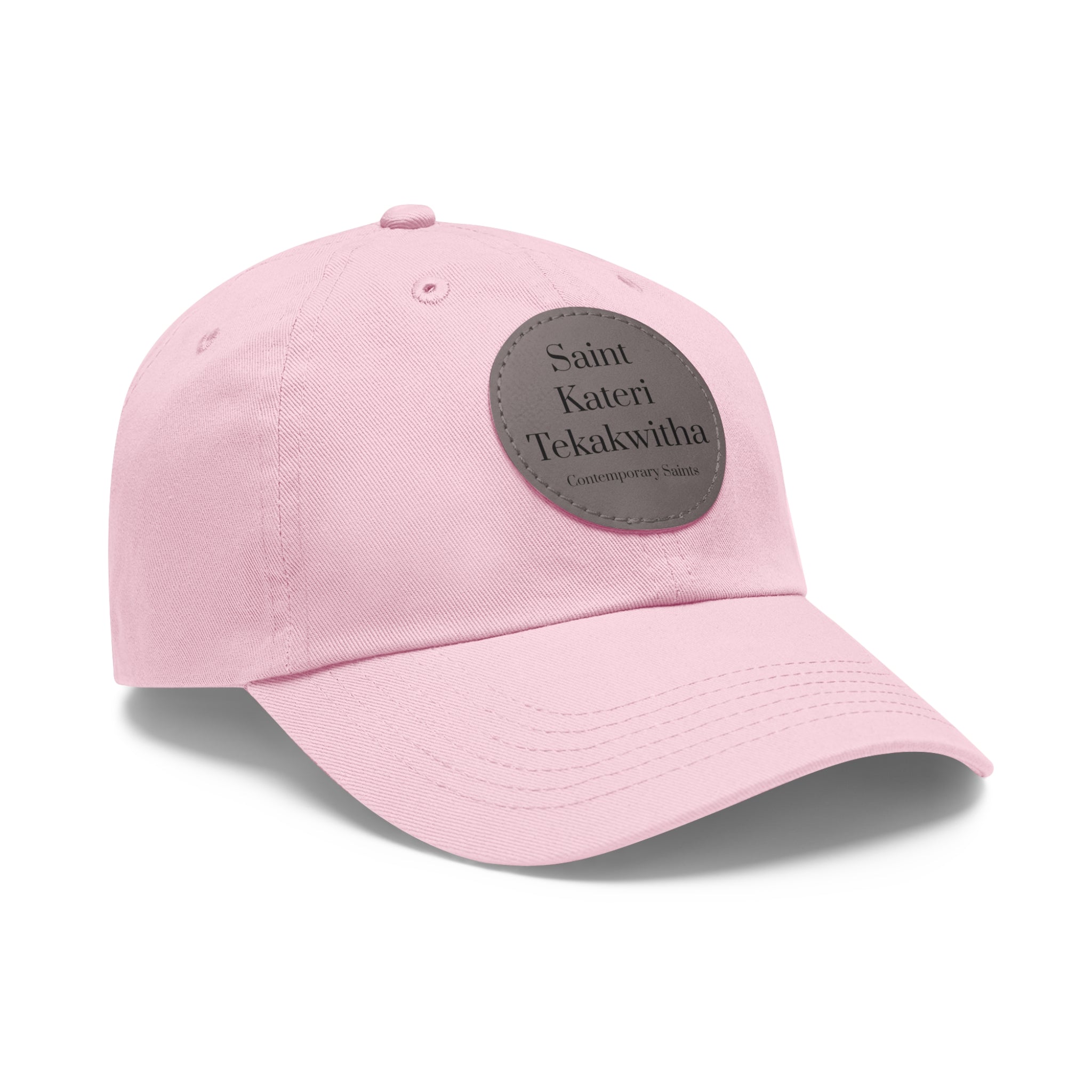 Sombrero con parche de cuero de Saint Kateri