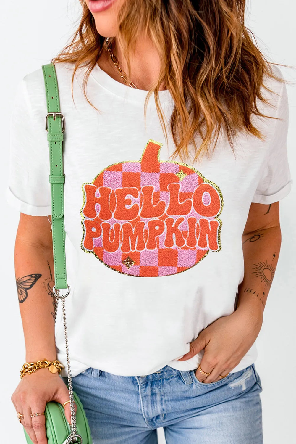 Pumpkin Checkers T-Shirt