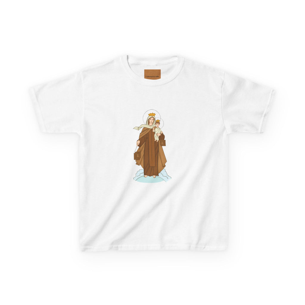 Camiseta infantil de la Señora del Carmelo