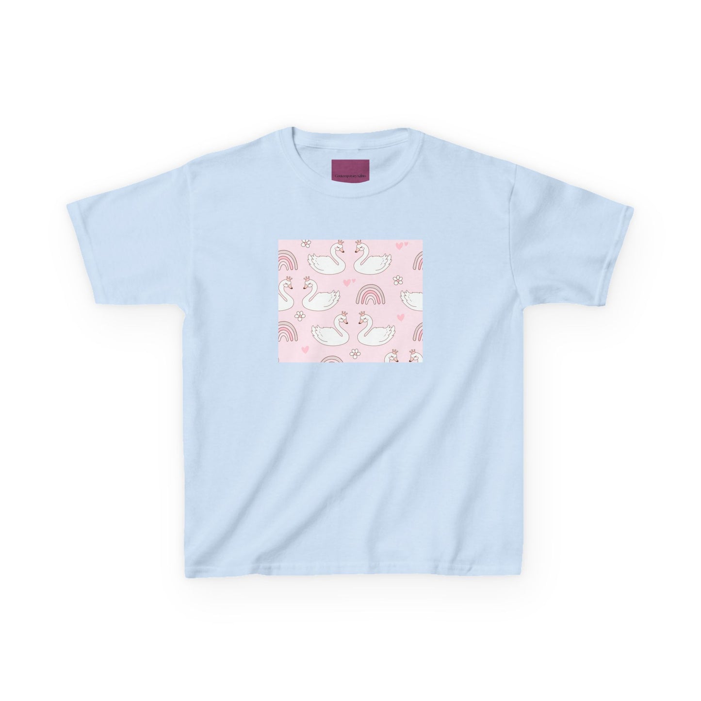 Pink Swan Kids Tee