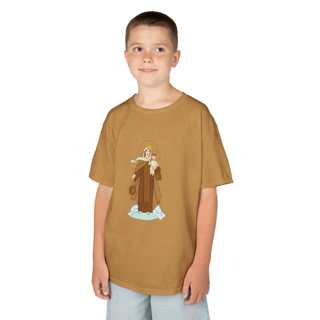 Camiseta infantil de la Señora del Carmelo