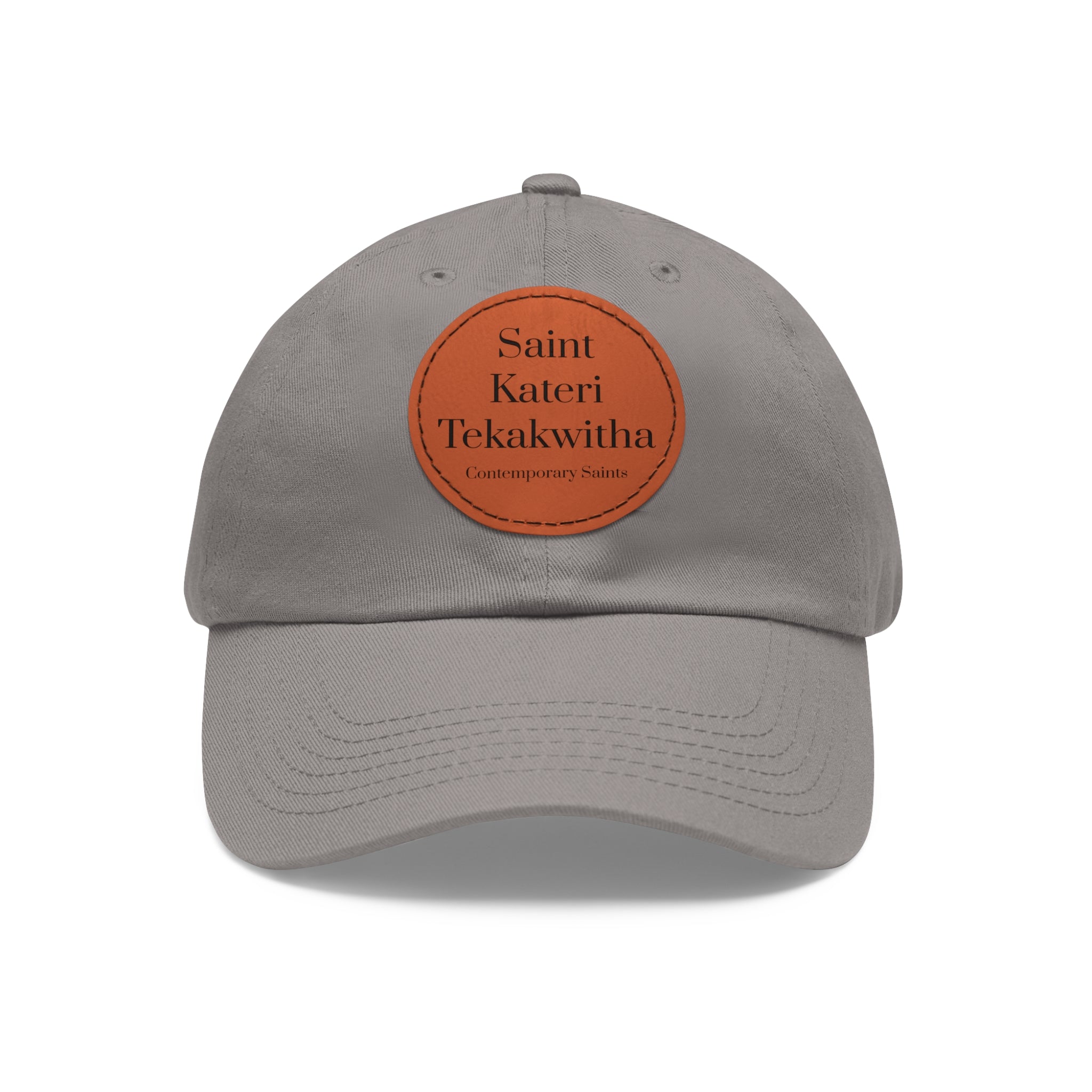 Sombrero con parche de cuero de Saint Kateri