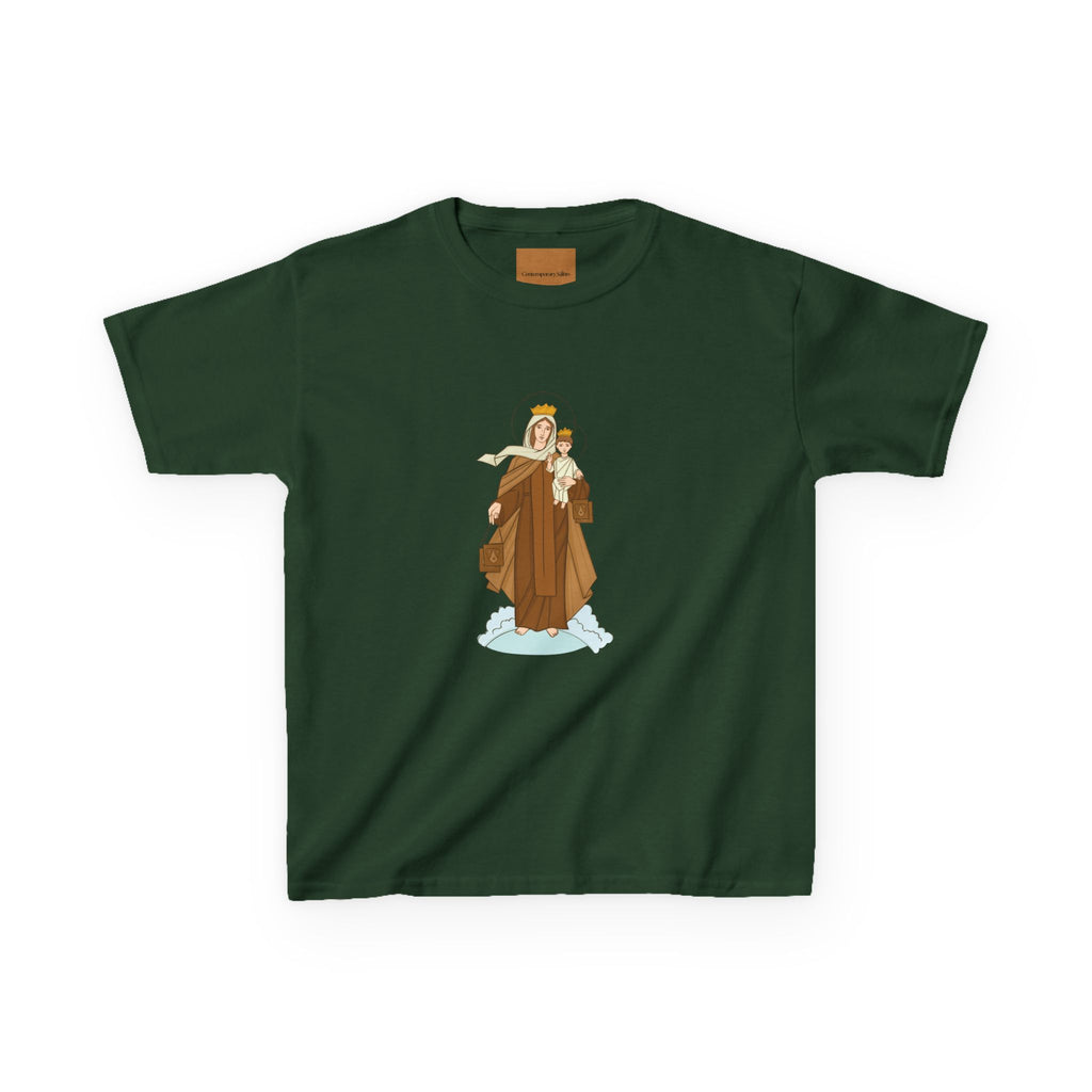 Camiseta infantil de la Señora del Carmelo