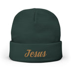 Jesus Embroidered Beanie