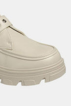 Mocasines con plataforma y suela dentada con hebilla Forever Link
