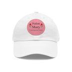 Sombrero con parche de cuero de Santa María