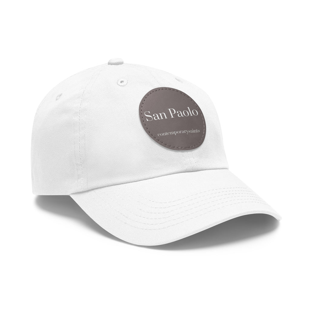 Sombrero con parche de cuero de San Paolo