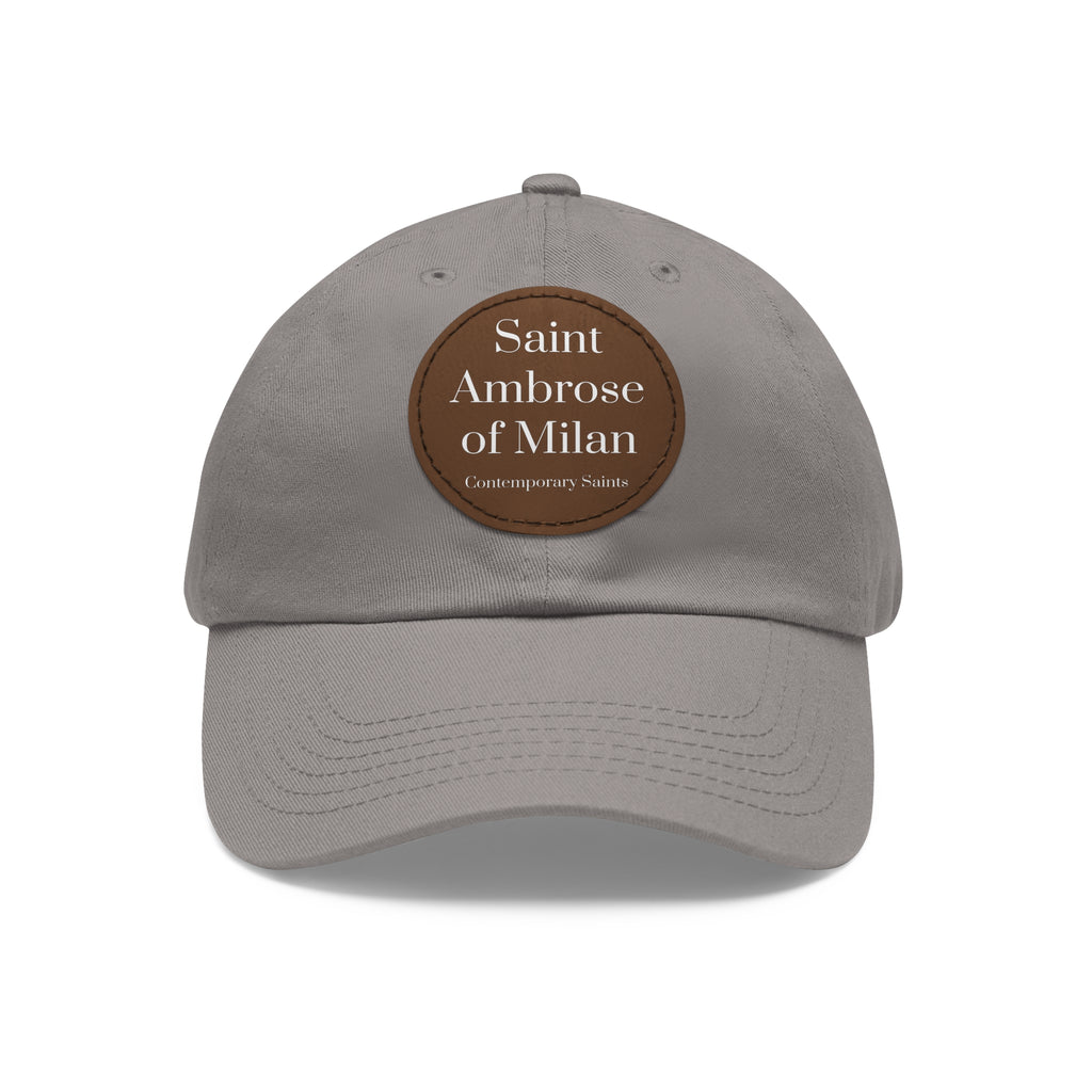Sombrero con parche de cuero de San Ambrosio