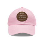Sombrero con parche de cuero de San Ambrosio