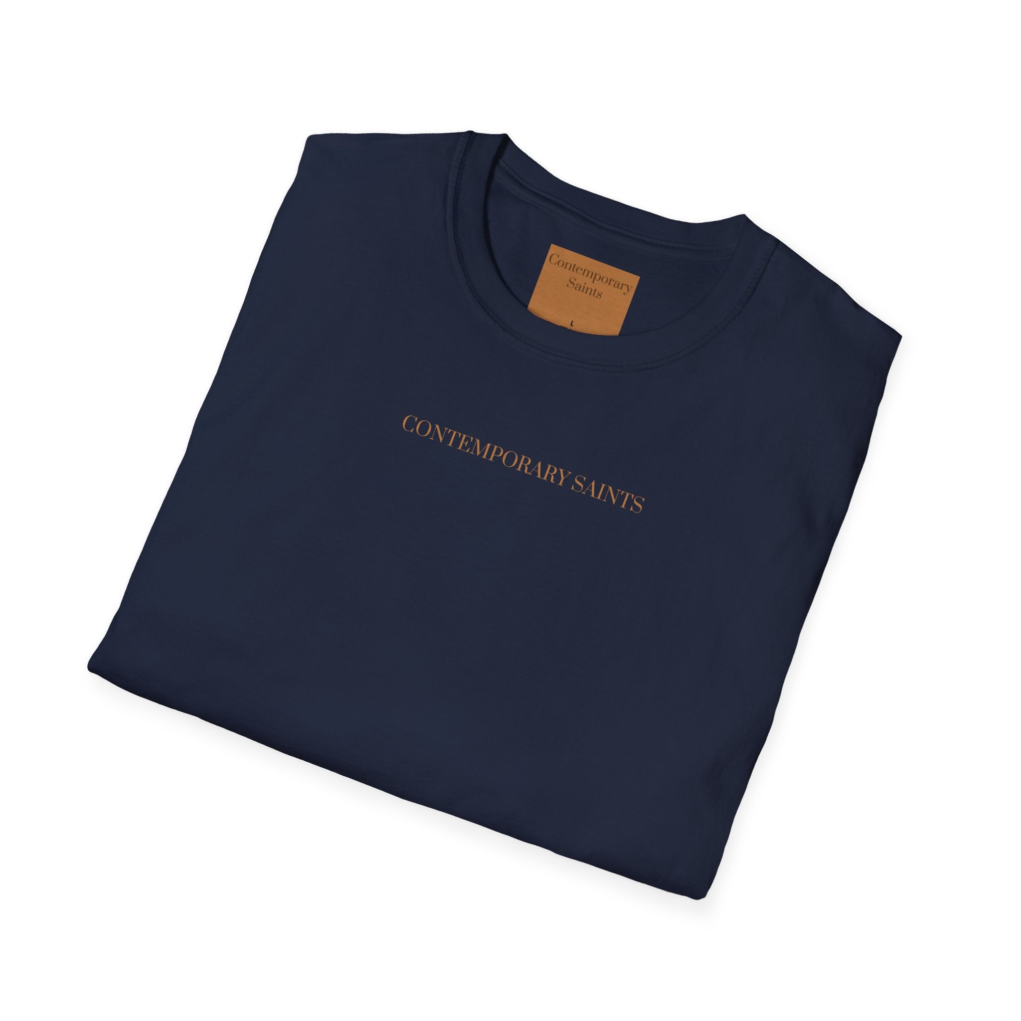 Camiseta minimalista de los Santos Contemporáneos