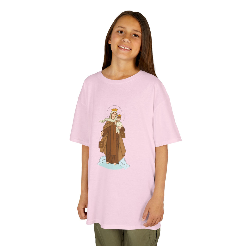 Camiseta infantil de la Señora del Carmelo