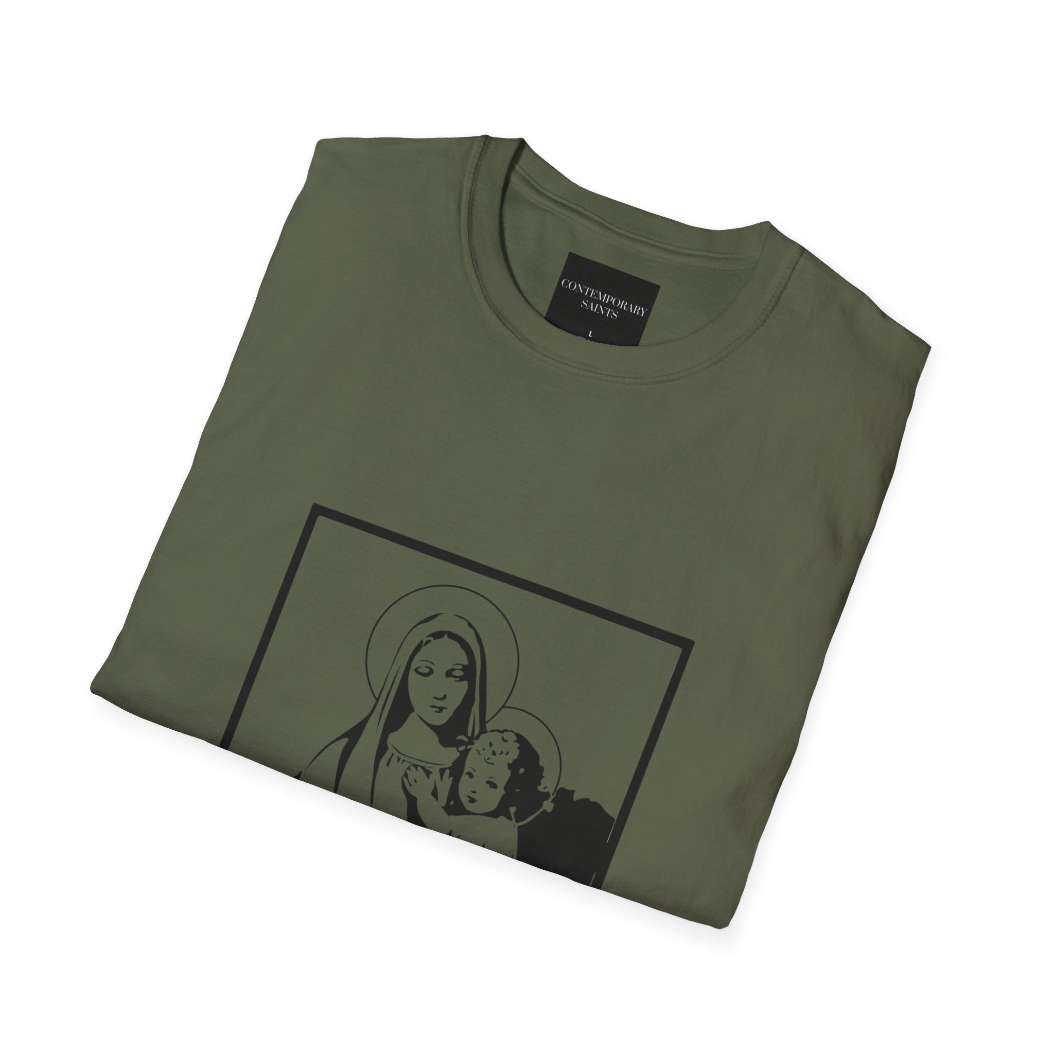 Camiseta de La Madonna y el Bambino