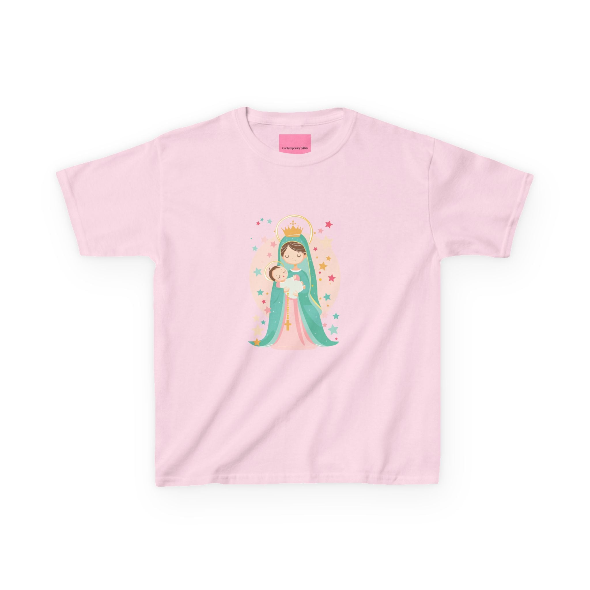 Virgen de Guadalupe Illustration Children’s Shirt