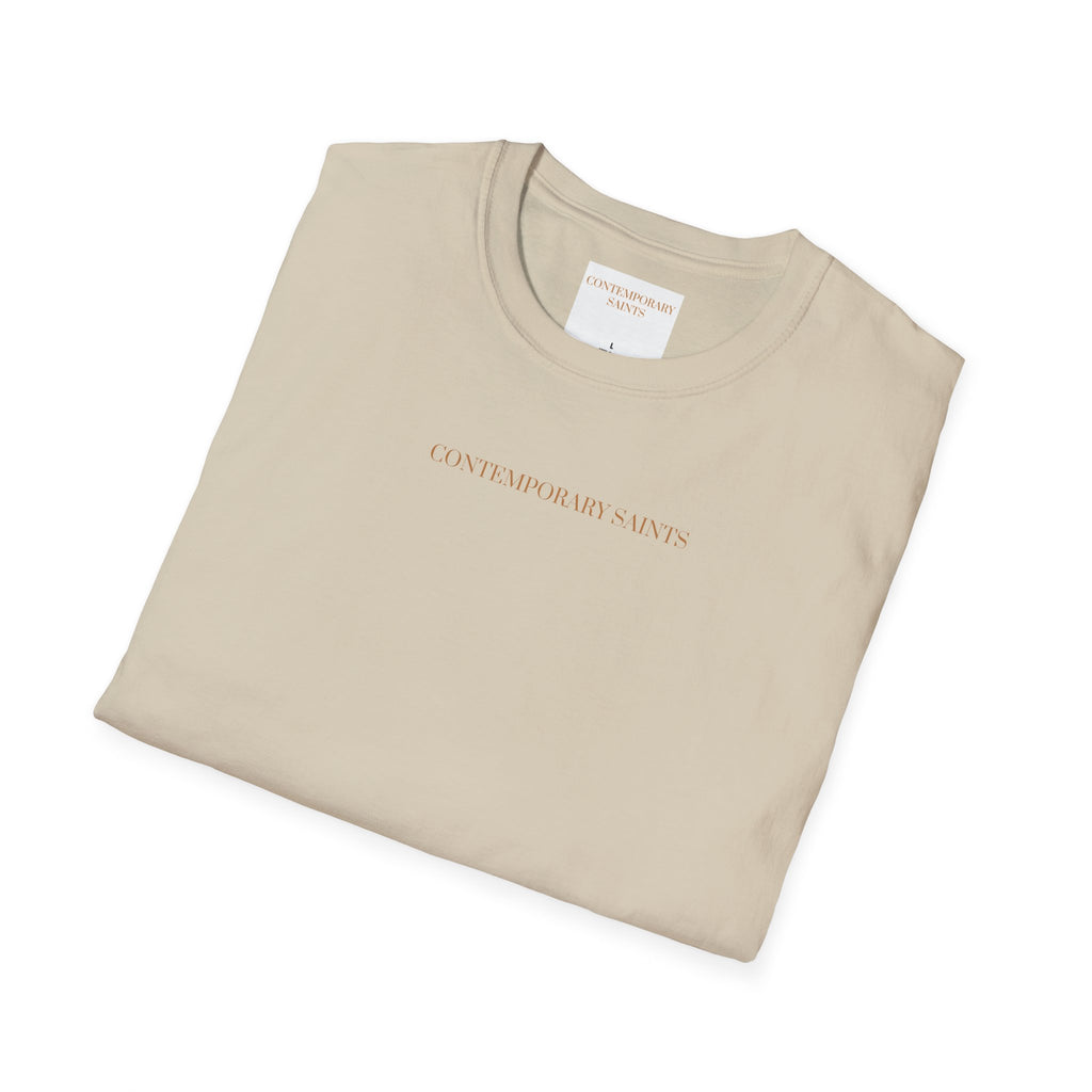 Camiseta minimalista de los Santos Contemporáneos