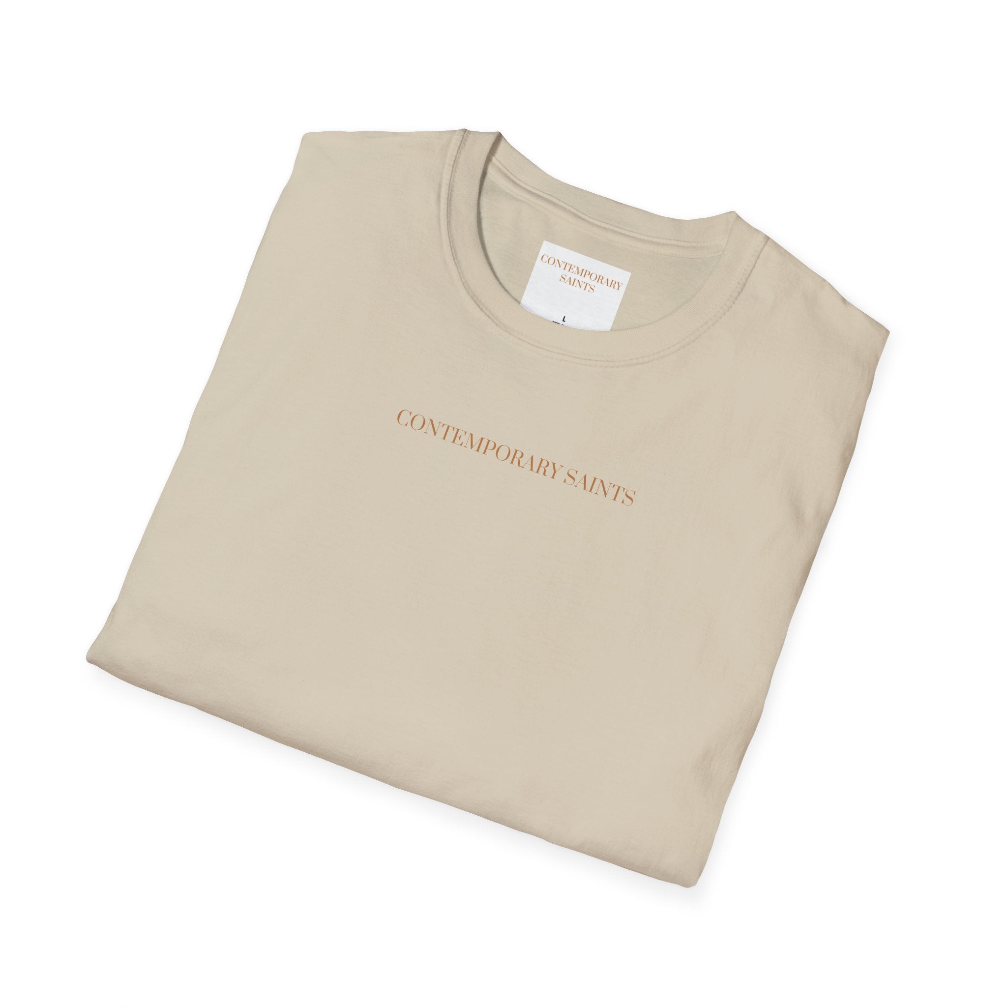 Camiseta minimalista de los Santos Contemporáneos