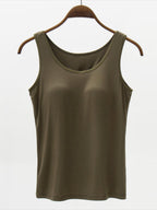 Camiseta de tirantes modal en capas