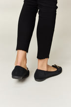 Mocasines planos con hebilla metálica Forever Link