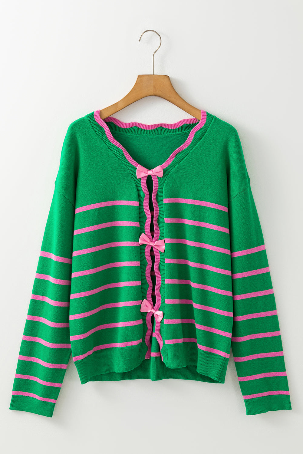 Pink Bow Cardigan