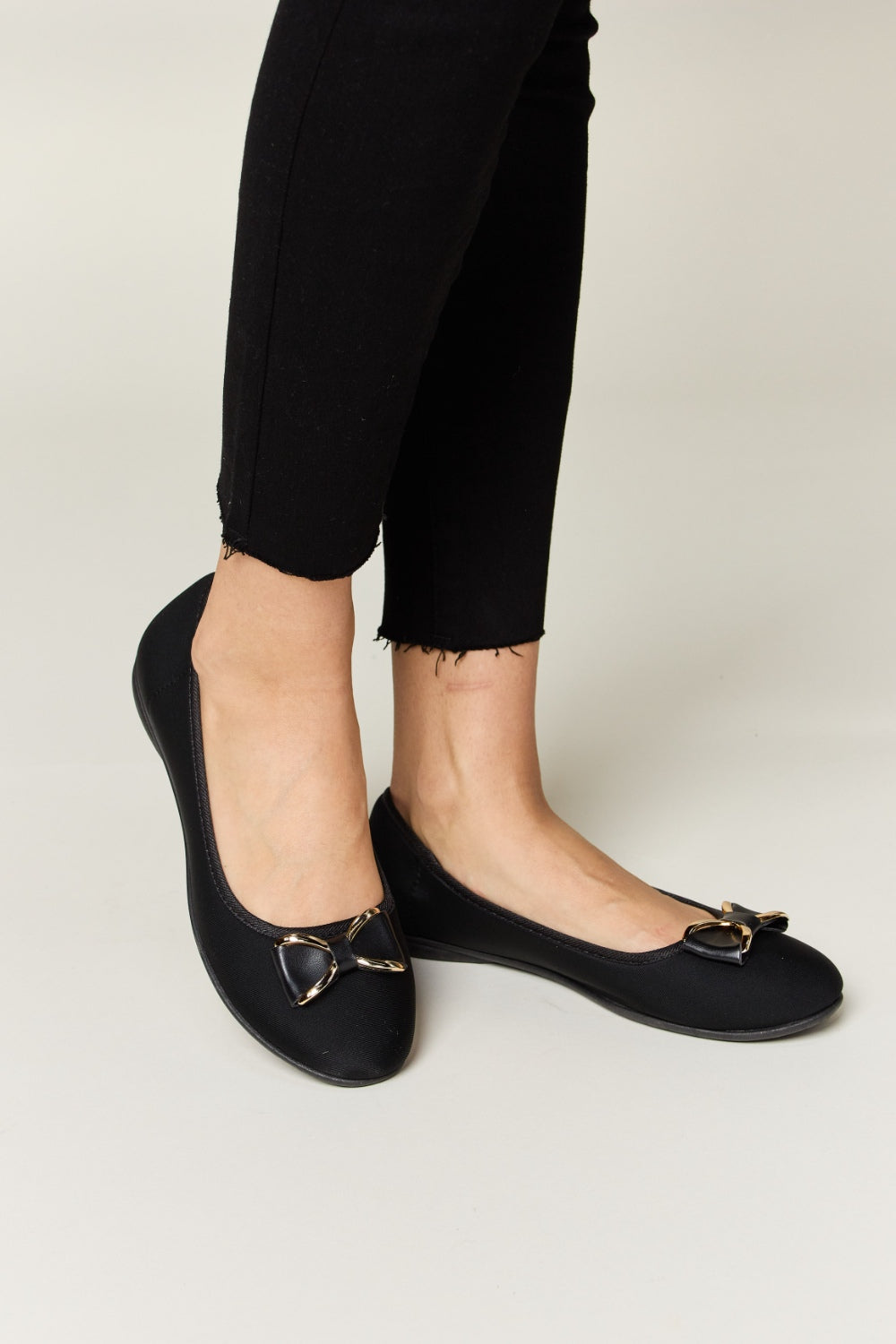 Mocasines planos con hebilla metálica Forever Link