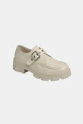 Mocasines con plataforma y suela dentada con hebilla Forever Link
