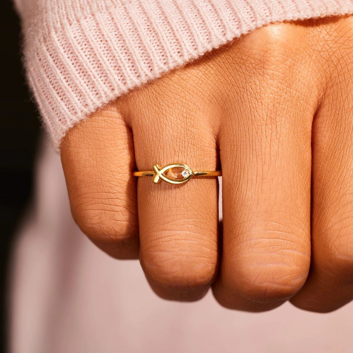 Christianity Fish Ring