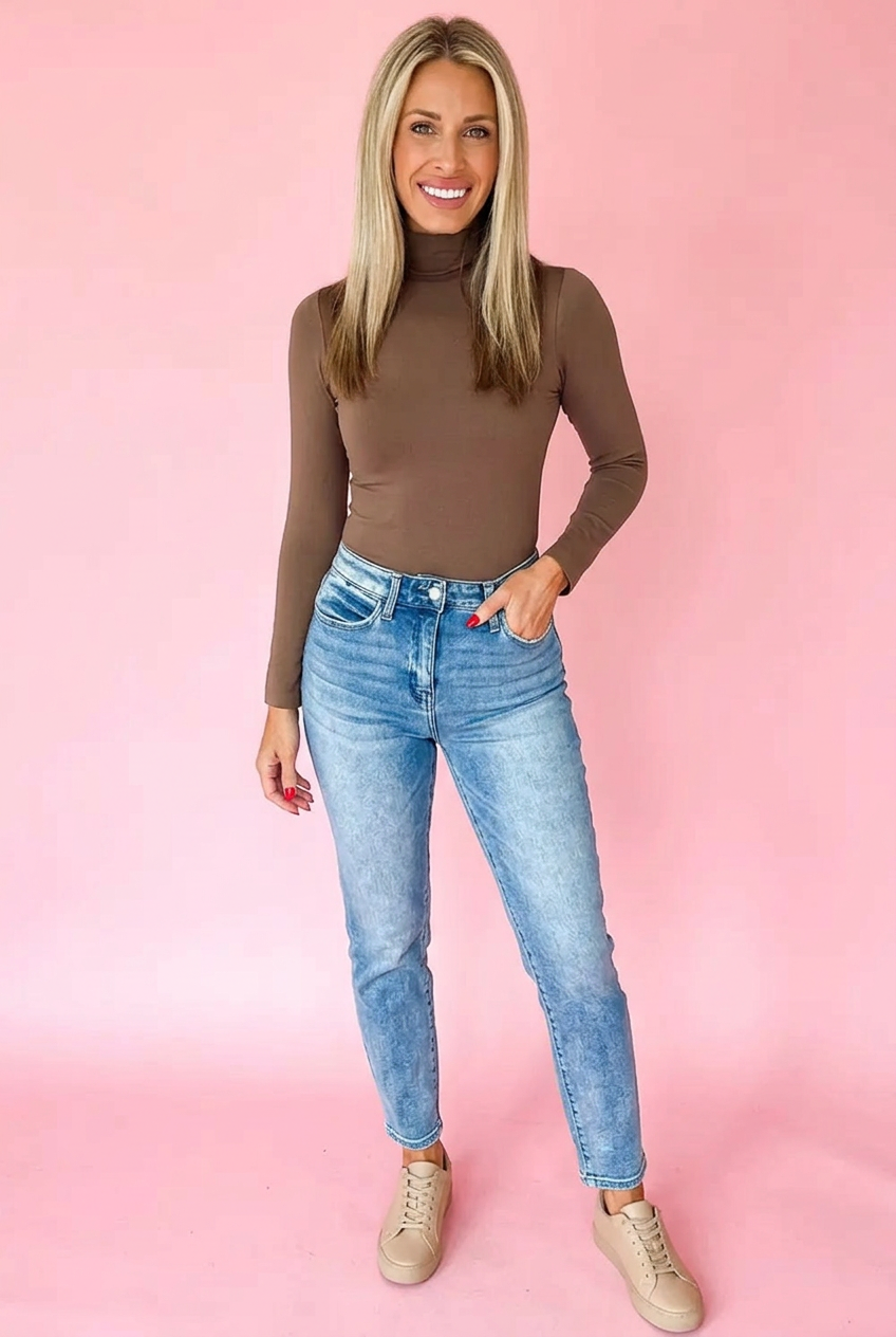 Slim Fit Basic Top