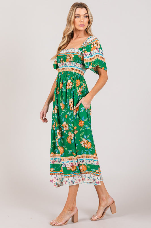 Dama con vestido irlandés