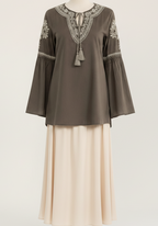 Teresa Olive Blouse