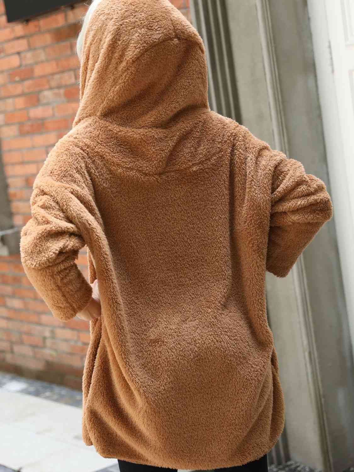 Hooded Teddy Coat