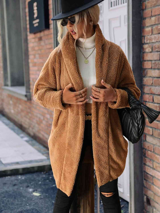 Hooded Teddy Coat