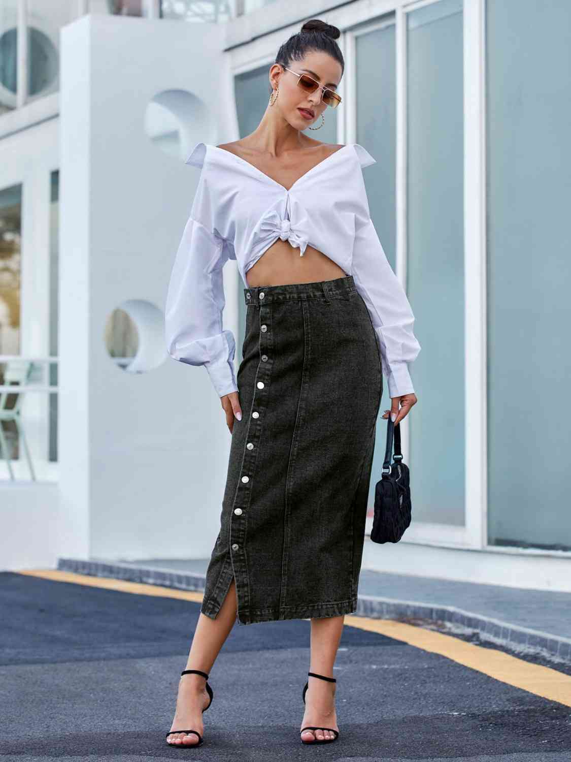 Denim Skirt