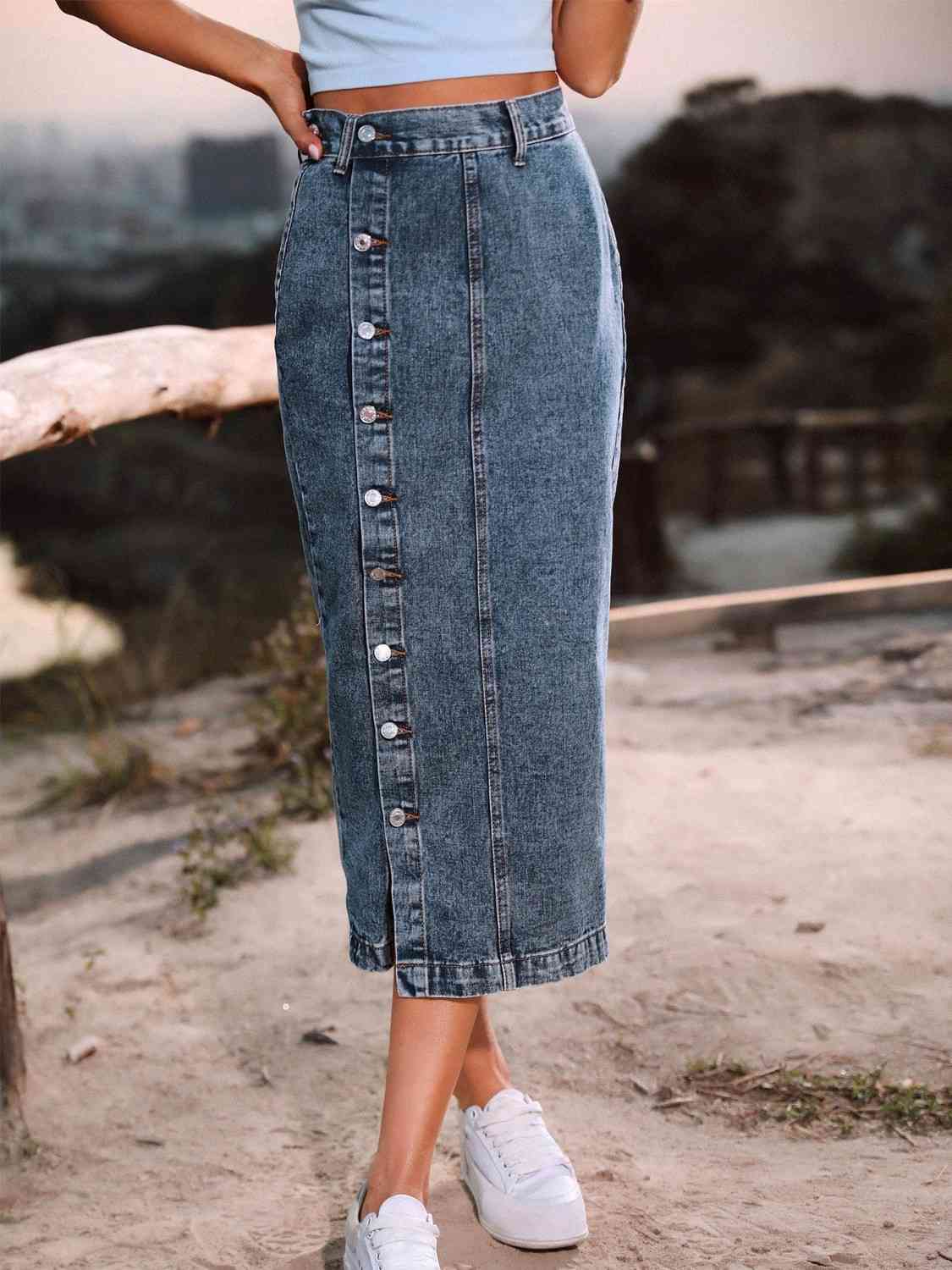 Denim Skirt