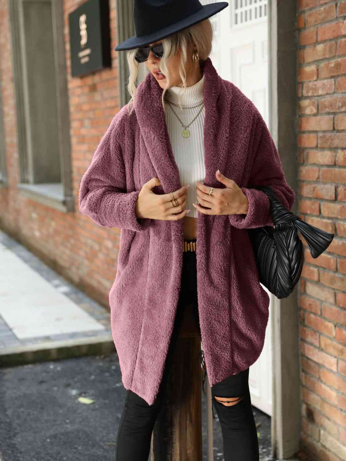 Hooded Teddy Coat