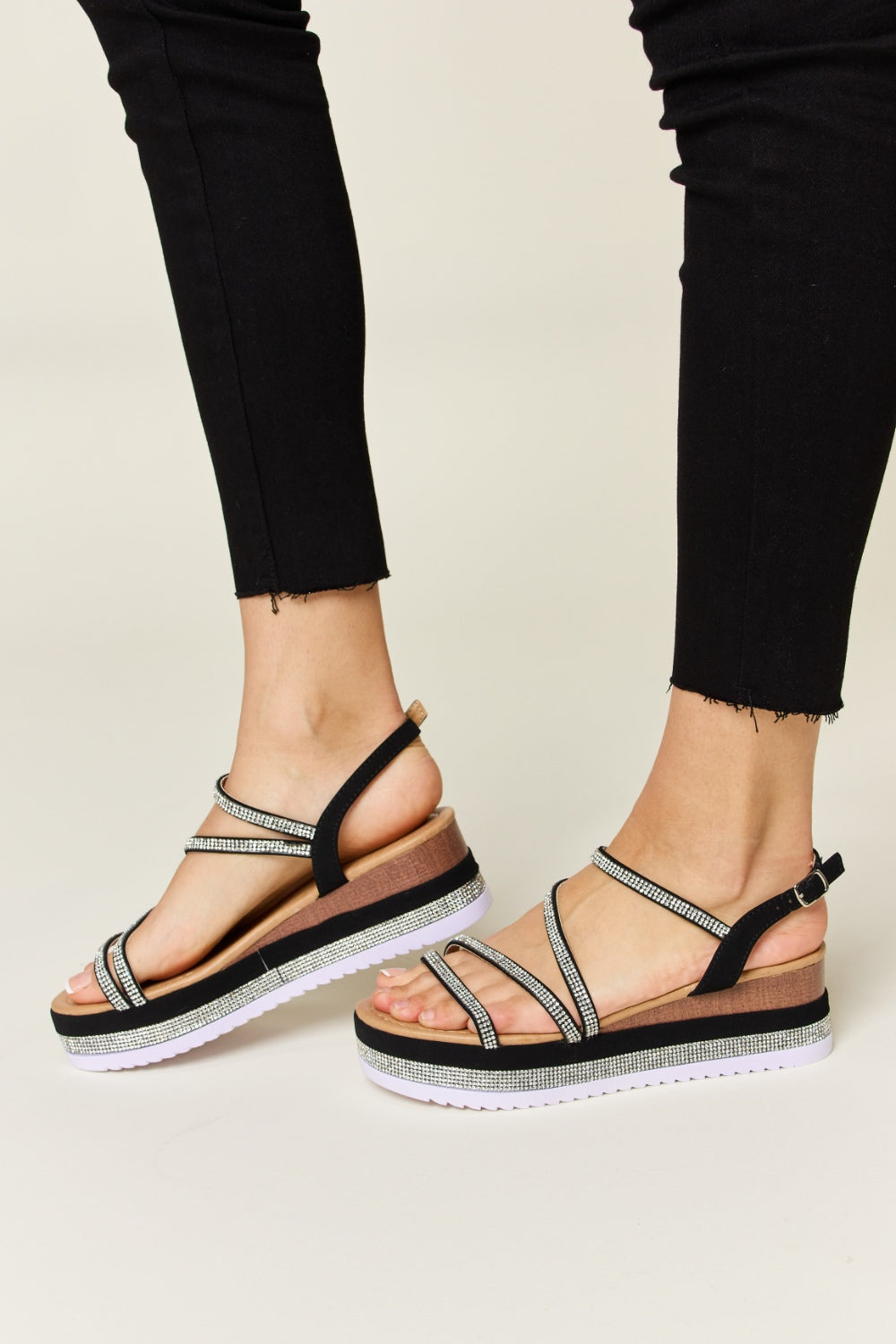 Rhinestone Sandals