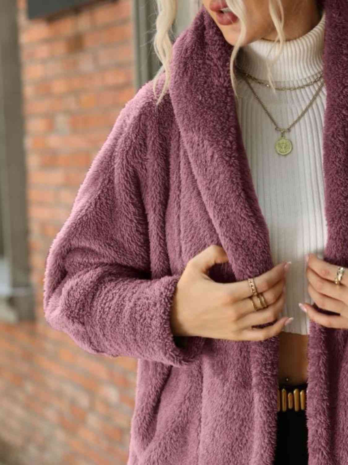 Hooded Teddy Coat